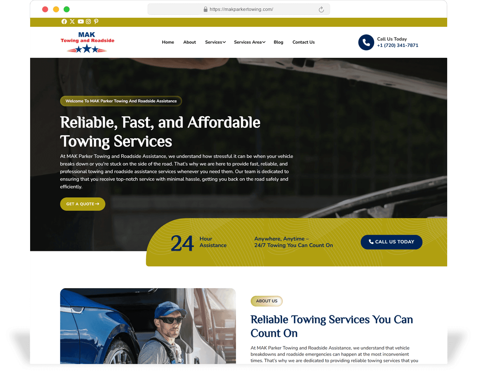 Mak Parker Towing
