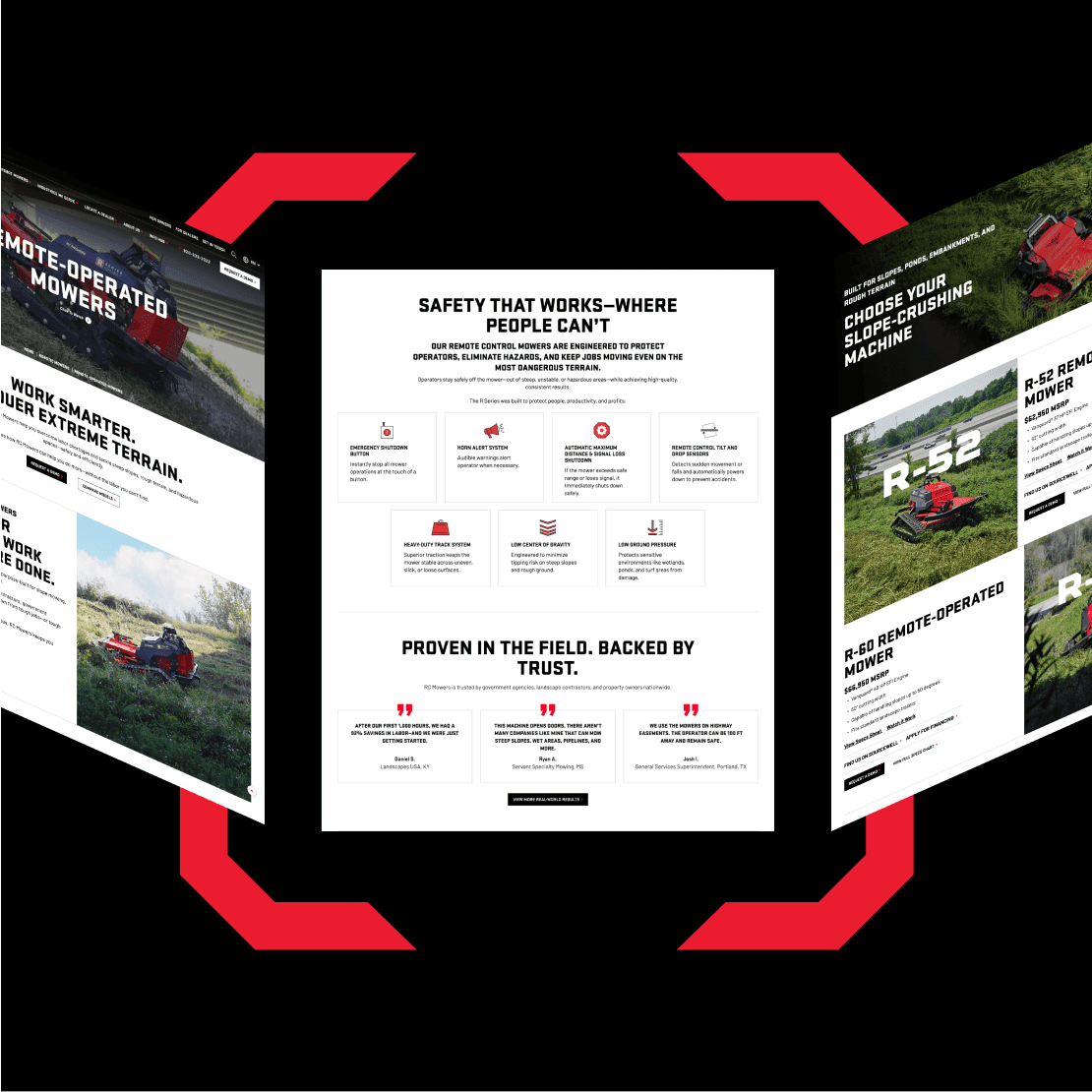RC Mowers Showcase